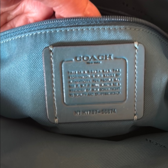 Coach Leather Bag w/ Crossbody Strap - Picture 11 of 11